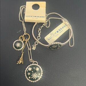 Lucky brand Necklace & Bracelet Set